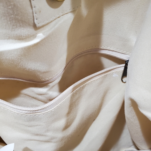 Flamingo Straw Beach Tote Bag - Picture 7 of 7